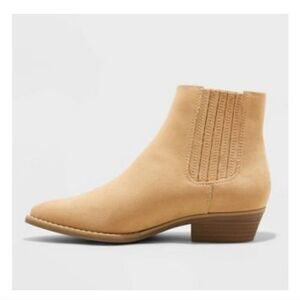 Universal Thread  Alena Western Tan Boots Sz 7.5